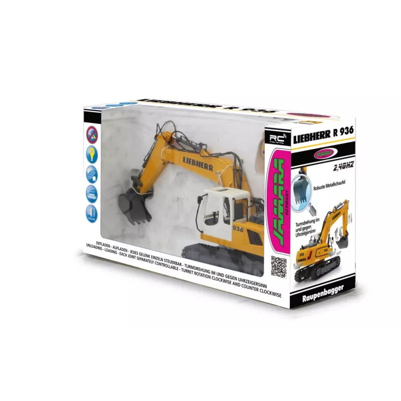 JAMARA Liebherr R936, escavatore, 1:20, 8 anni, 1,22 kg