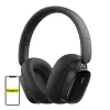 Baseus Bowie H1i Cuffie con archetto wireless chiamate/musica USB Type-C Bluetooth Nero
