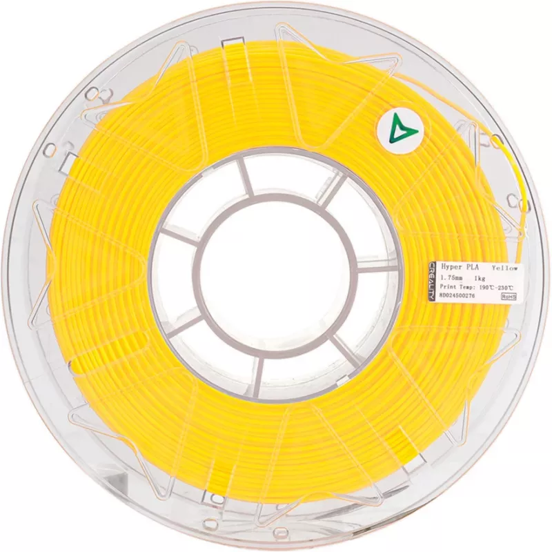 Materiale per stampa 3D Creality 3D 3301010469 acido polilattico (PLA) giallo 1 kg