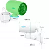 Telecamera PoE Reolink P330P 4MP — visione notturna, rilevamento movimento