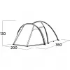 Easy Camp Lomsdal 3 tenda a cupola/igloo verde