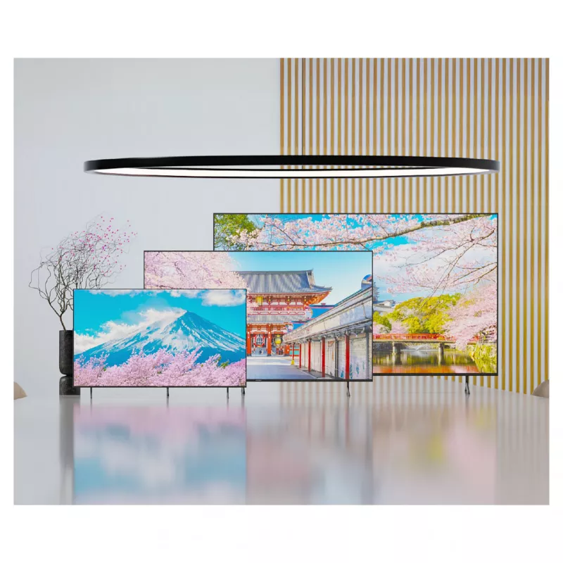 109,2cm/43 (3840x2160) JAPANNEXT JN-IPS430UHD60F 16:9 IPS 60Hz HDMI USB WLAN altoparlanti nero