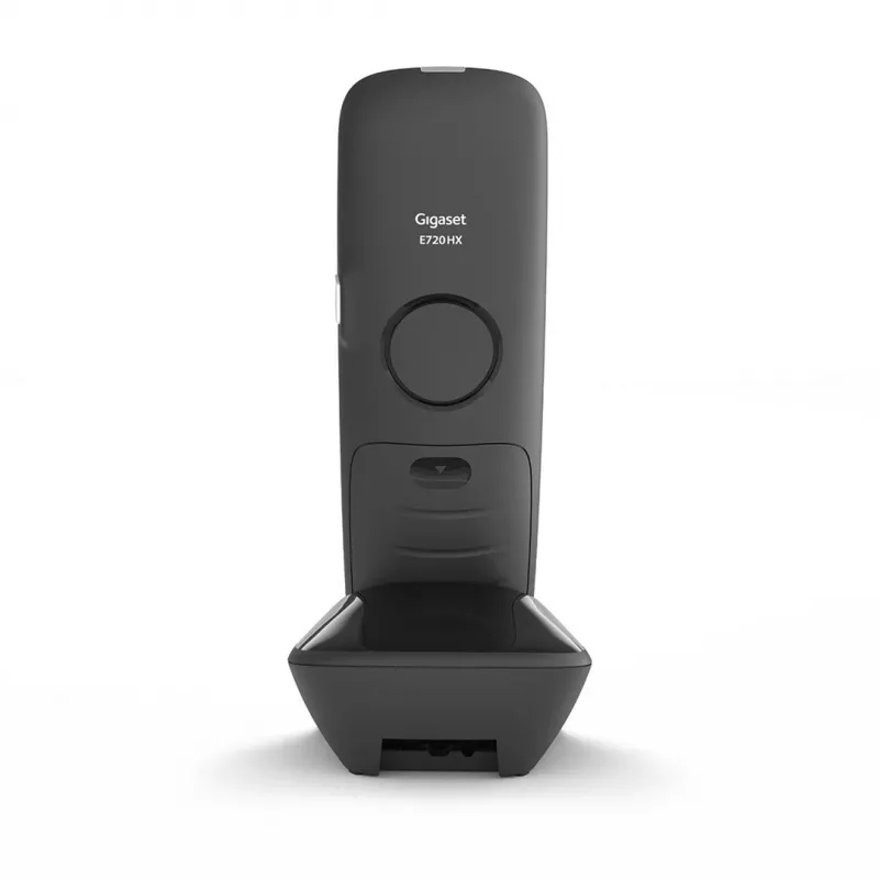 Telefono analogico/DECT Gigaset E720HX con identificazione del chiamante nero