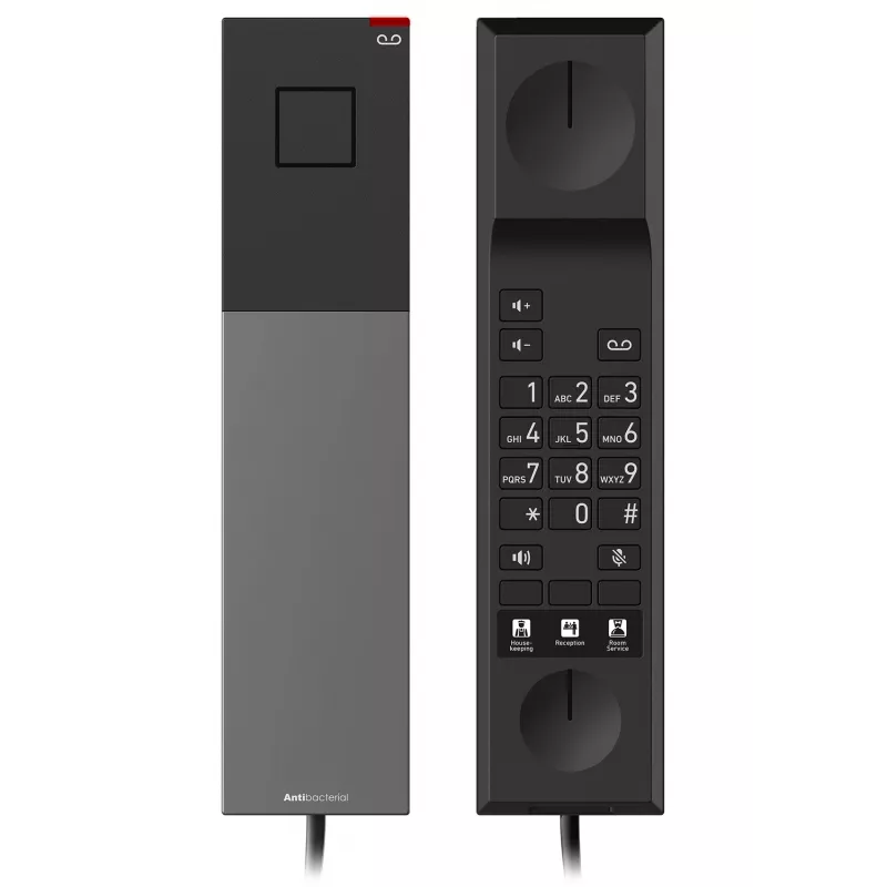Snom HD300 - Telefono con filo Gun Metal Black