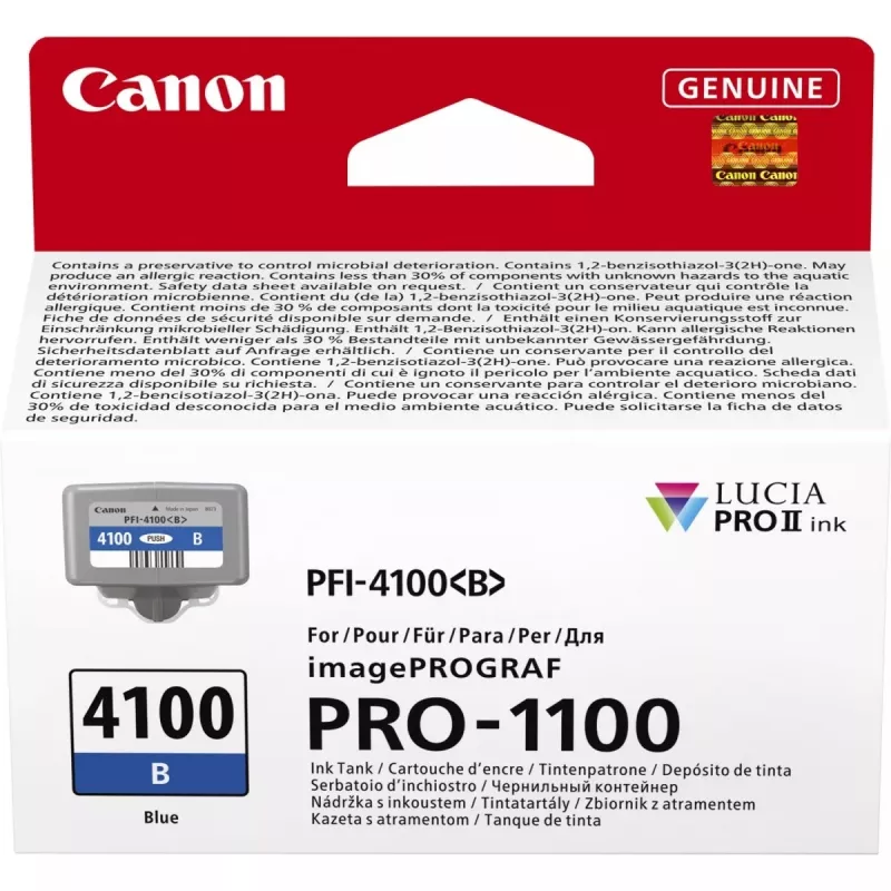 Cartuccia d'inchiostro Canon LUCIA PRO II 1 pezzo originale resa standard blu
