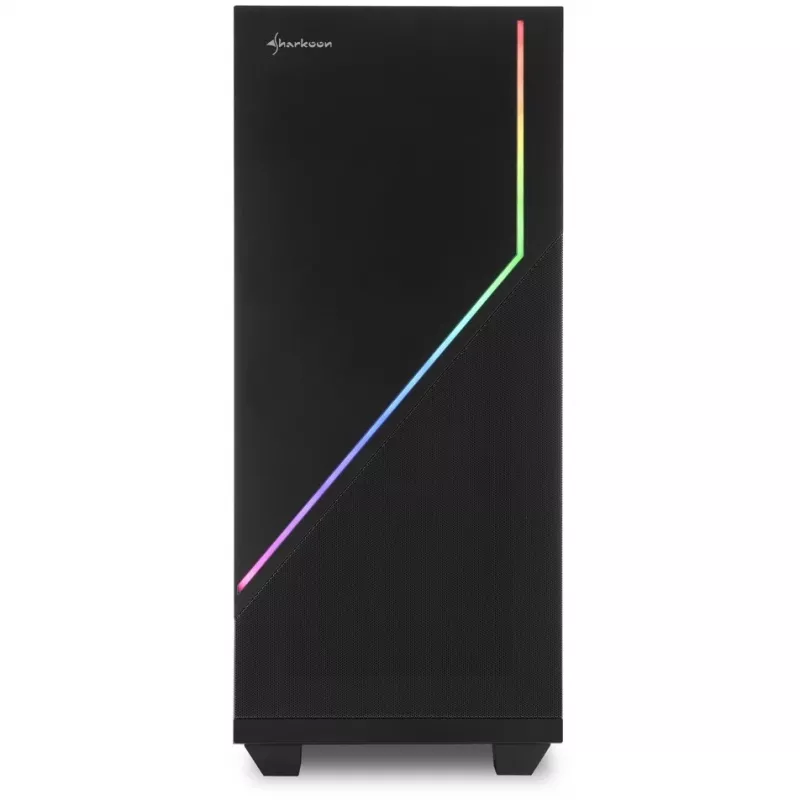 Sharkoon RGB FLOW midi tower ATX senza alimentatore USB/audio