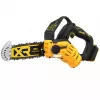 DeWALT DCMPS520N-XJ sega da potatura a batteria, 18 V XR, barra da 20 cm, brushless, velocità della catena 8,6 m/s, senza batteria e caricabatterie, giallo/nero