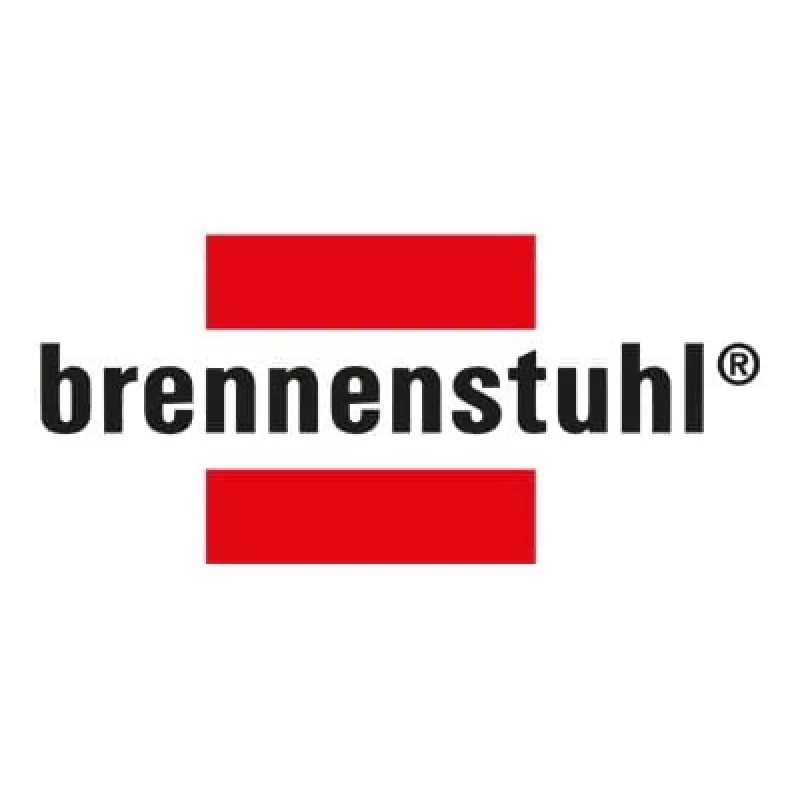 Brennenstuhl 1153340115 ciabatta Super-Solid Line 5 prese 2,5 m H05VV-F 3G1,5, argento (1153340115)
