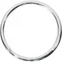 Portachiavi Wedo 262 3035 nichel acciaio 3,5 cm diametro 100 pz.
