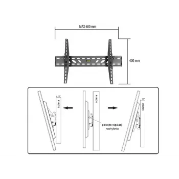 TRACER supporto LED-LCD Wall 660 32 pollici-60 pollici