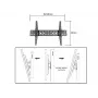 TRACER supporto LED-LCD Wall 660 32 pollici-60 pollici