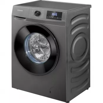 Lavatrice a carica frontale BOMANN WA 7185, capacità 8 kg, 1400 giri/min, classe di efficienza energetica A, nero