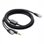 Cavo adattatore Helos compatibile con Jabra 14201-10 — connessione audio/telefono per cuffie