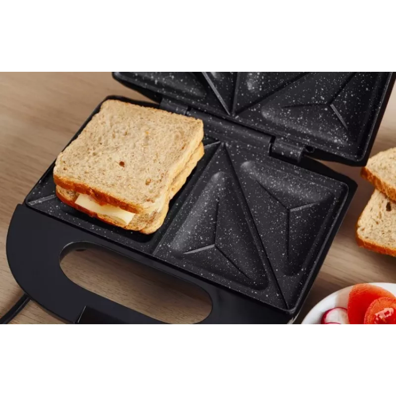 ELDOM tostiera RUDDY, 750 W, piastre in granito