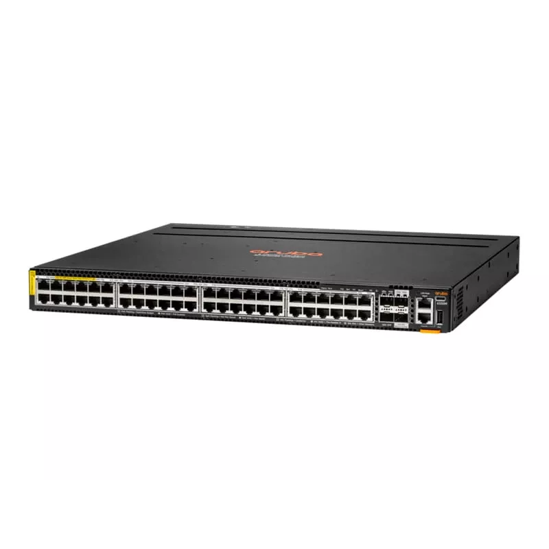 Switch di rete managed HP Enterprise Aruba R8S90A 48x 5G Ethernet (100/1000/5000) PoE, console RJ-45/USB-C, 880 Gbit/s