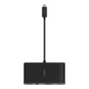 Hub interfaccia Belkin AVC005BTBK USB 3.2 Gen 1 (3.1 Gen 1) Type-C nero
