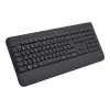 Logitech Signature K650 Tastiera wireless, Bluetooth 5.1, QWERTZ, svizzera (CH), grafite (920-010912)