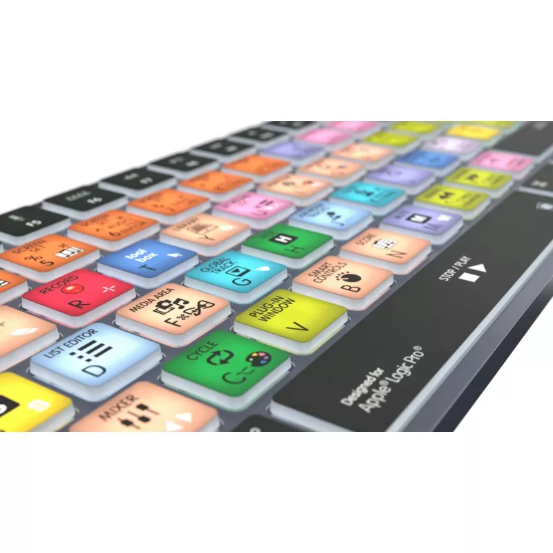 Tastiera Logickeyboard LKB-LOGXP2-TM-UK Office QWERTY inglese full-size