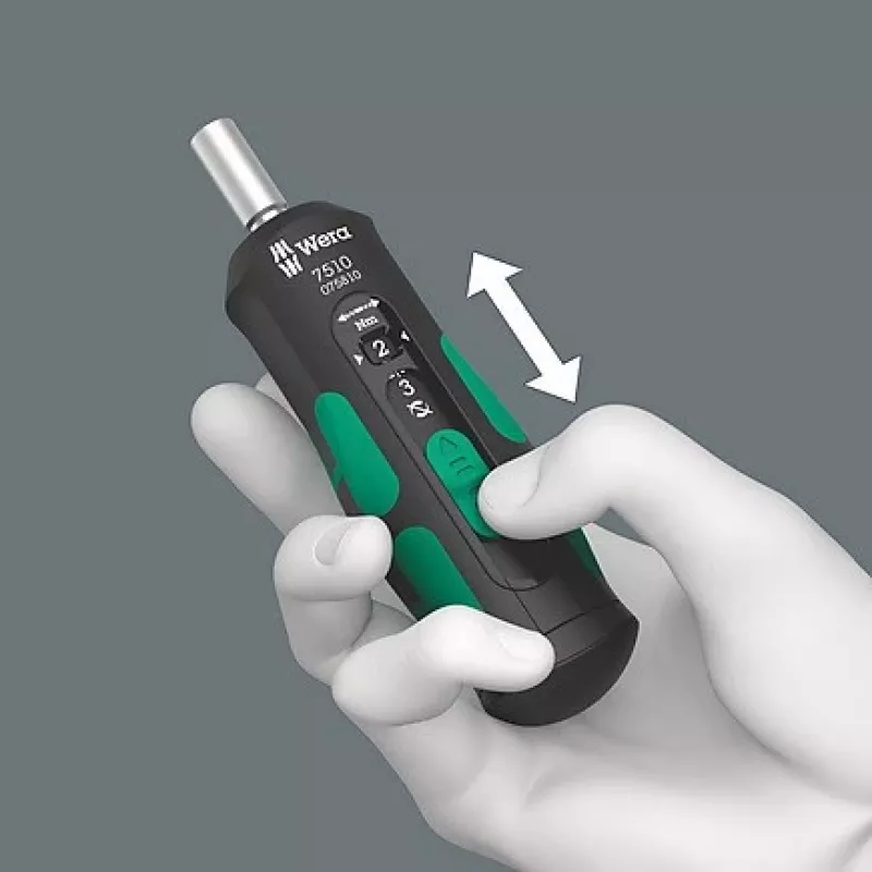 Wera 7510 Kraftform Safe-Torque Speed cacciavite dinamometrico, 1-3 Nm, 1/4″