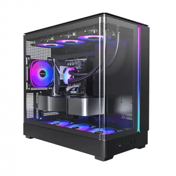 Case PC Montech KING 15 PRO nero — midi tower per micro ATX / Mini-ITX