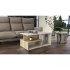 Topeshop PRIMA SON MIX Tavolino / Tavolino laterale / Tavolino d'angolo, forma libera, 1 gamba