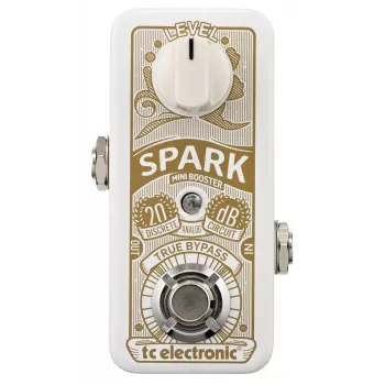 TC Electronic Spark Mini pedale effetto bianco