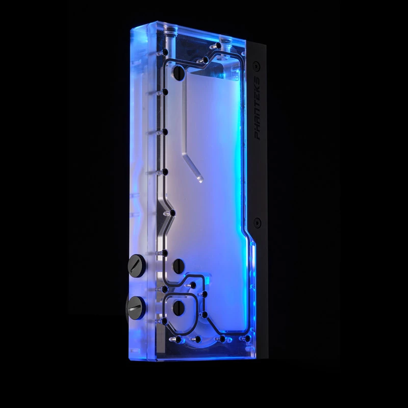 Phanteks R260C Reservoir – piastra posteriore in acrilico trasparente per D5 ARGB LED