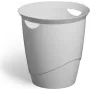 Cestino rotondo in plastica grigio Durable 776010