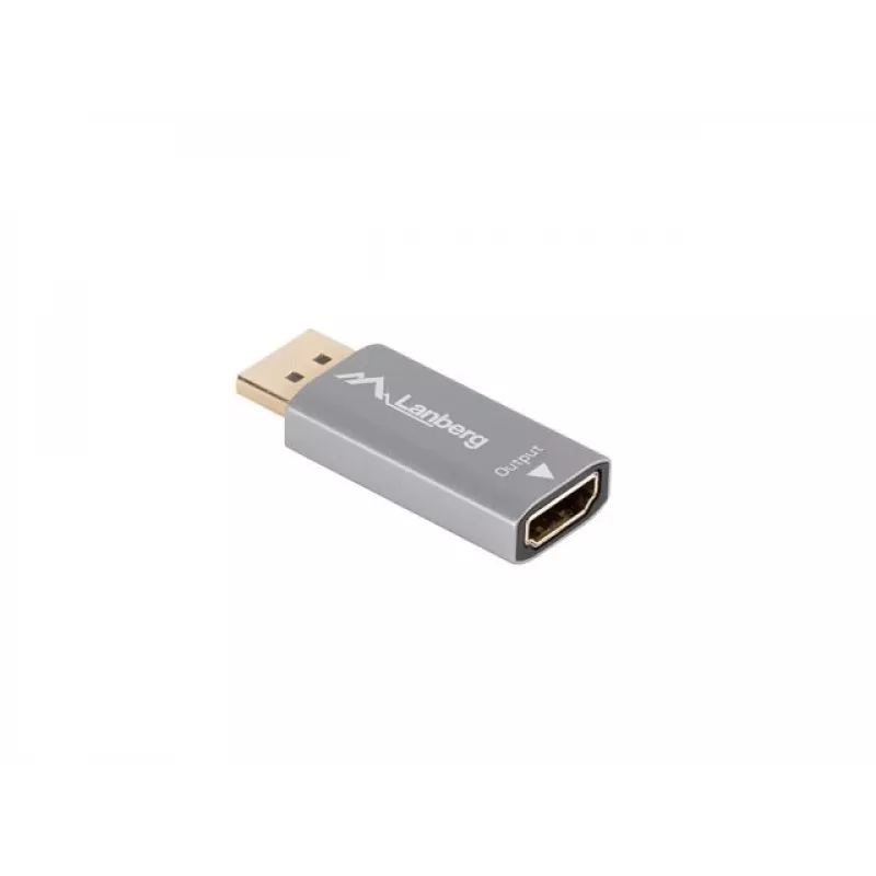Lanberg AD-DP-HD-03 adattatore cavo video 0 m DisplayPort HDMI argento