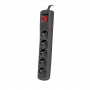 Ciabatta ARMAC R5 — 5 prese, cavo 5 m, nero