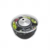 Centrifuga per insalata GEFU Speedwing 28150 — ciotola trasparente 5 L, comando a pulsante, corpo in plastica
