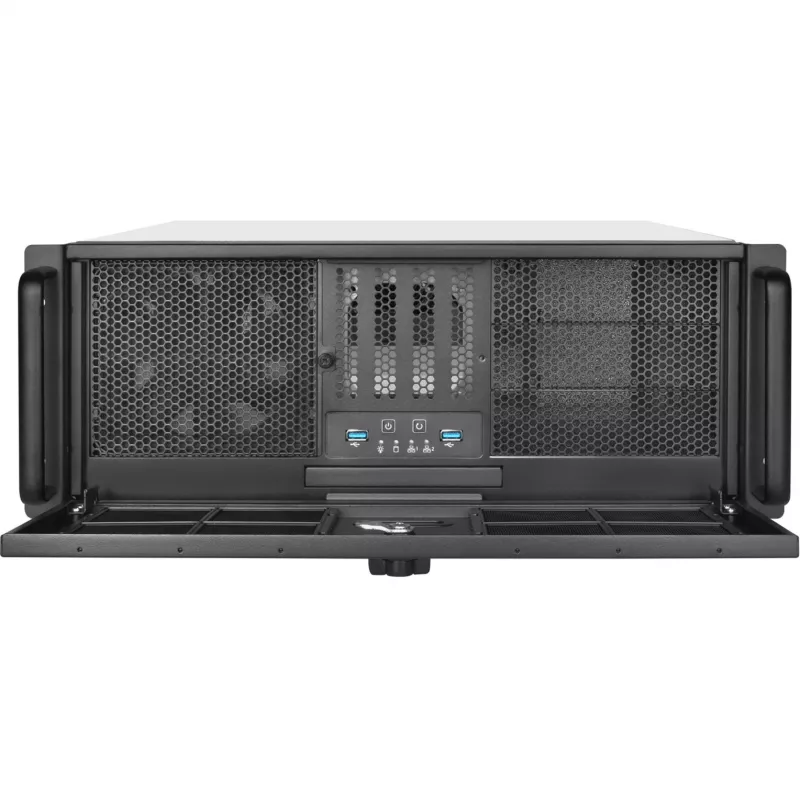 Silverstone RM400 Rack nero, grigio