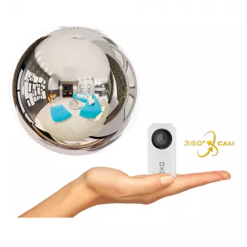 Telecamera di sorveglianza Easypix OXO 360° IP Cam 56200