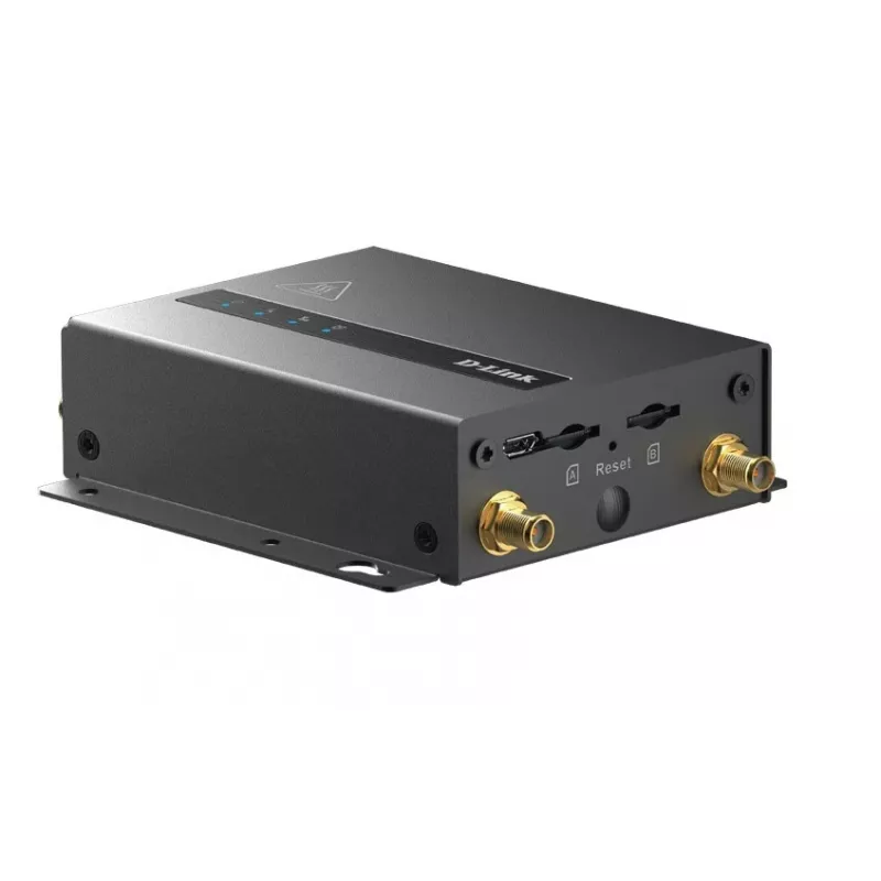 D-Link 5G M2M VPN PoE+ modem router, RJ45, esterno, IEEE 802.3at, nero, 48 - 57 V, -30 - 70 °C
