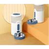 Panasonic CP-JNF01CW distributore di cibo e acqua per cani/gatti plastica, acciaio inox bianco universale distributore automatico per animali domestici