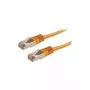 Cavo patch ROLINE S/FTP (PiMF) Cat.6 arancione 15 m