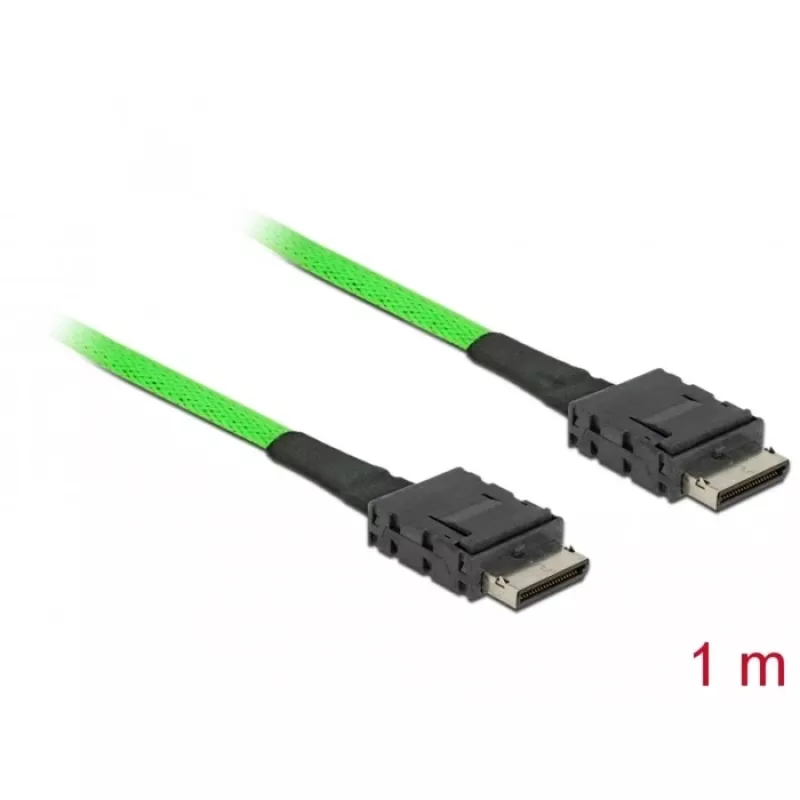 Cavo SAS DeLOCK 85214 1 m nero SFF-8611 SFF-8611