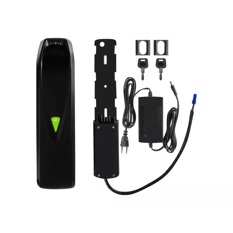 Batteria Green Cell EBIKEGCF01 36V 14500mAh agli ioni di litio nero