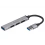 Hub USB Tracer 3.0, H41, 4 porte