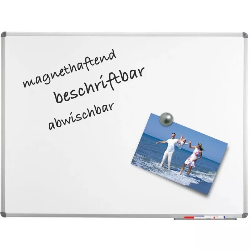 Lavagna bianca MAUL Whiteboard MAULstandard 120x90cm White Steel