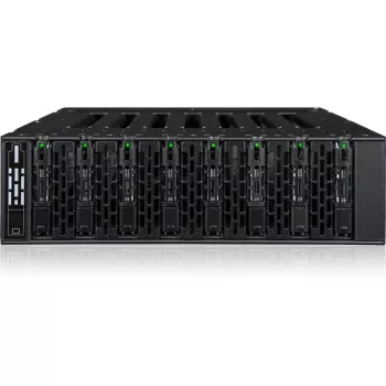 ICY DOCK - MB873MP-B V2 - ToughArmor - alloggiamento mobile per 8 bay M.2 NVMe SSD PCIe 4.0 per vano esterno 5.25 (8 x OCuLink SFF-8612)
