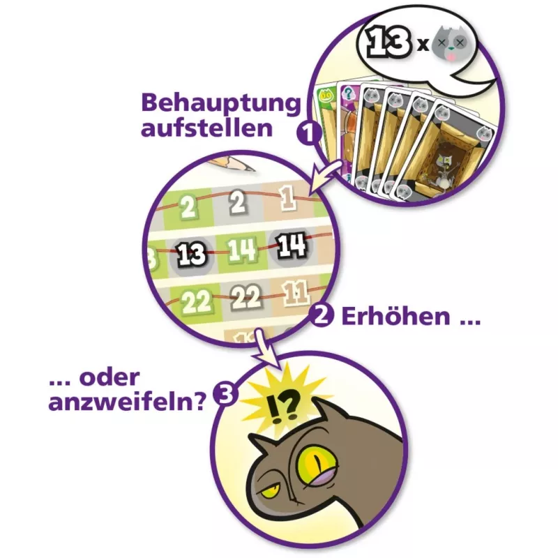 Amigo Schrödingers Katzen gioco da tavolo