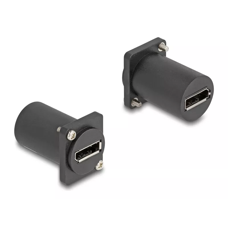 Modulo tipo D DeLOCK DisplayPort connettore femmina su connettore femmina 4K nero