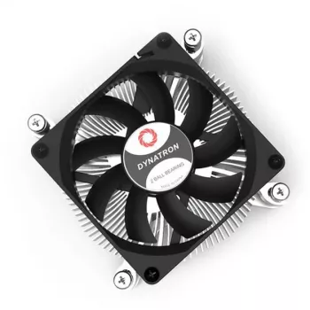 Dissipatore CPU Dynatron Z60 per LGA1851 LGA1700, corpo in alluminio, ventola 80 mm