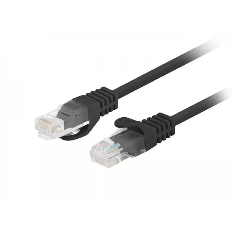Cavo di rete Lanberg PCU6-10CC-0750-BK nero 7,5 m Cat6 U/UTP