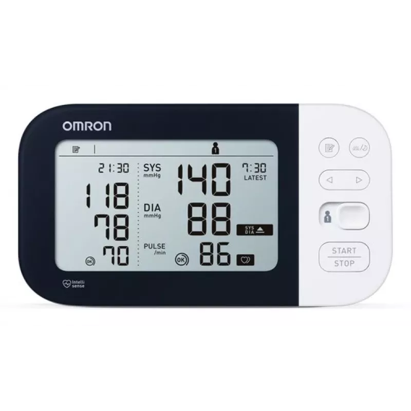 Omron M7 Intelli IT misuratore di pressione da braccio, automatico, 2 utenti