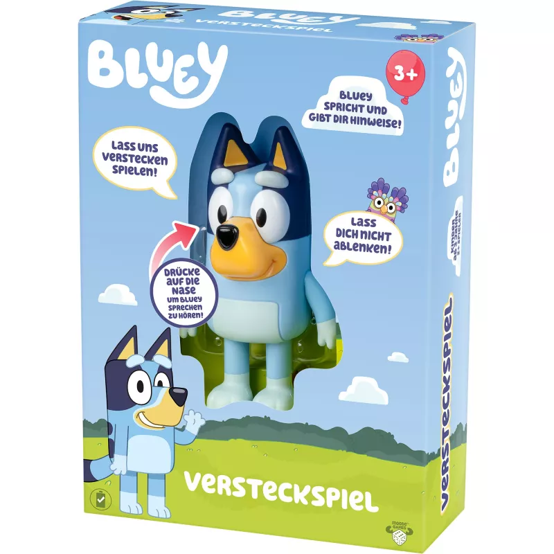Bluey - gioco nascondino, figura giocattolo