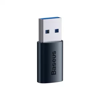 Baseus Ingenuity Adattatore USB-A a USB-C OTG (blu)