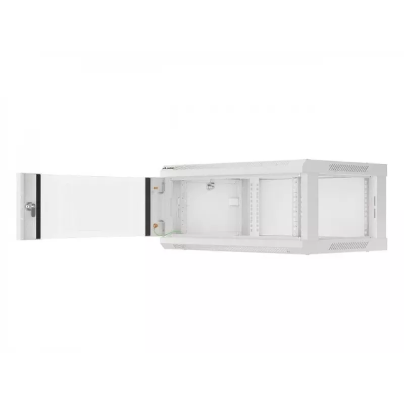 Lanberg WF01-6404-10S Rack 4U ripiano a parete grigio (WF01-6404-10S)