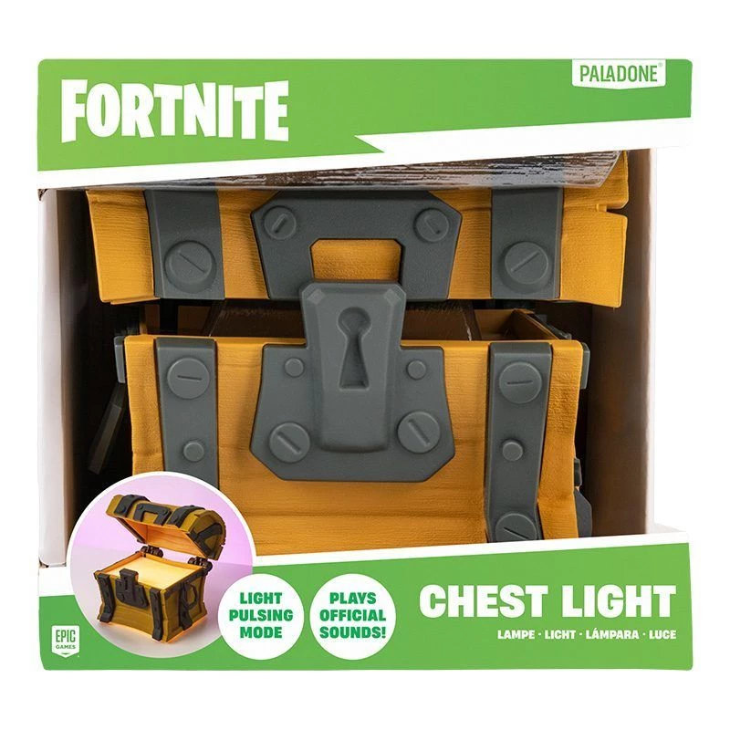 Lampada da tavolo Paladone Fortnite Chest Light – lampada LED a tema